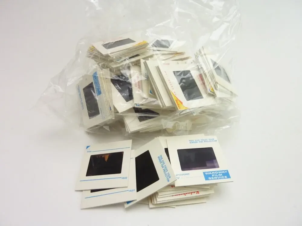 Vtg 35mm Film Slides Lot of 160 Found Photography Travel Vacation Ephemera Craft